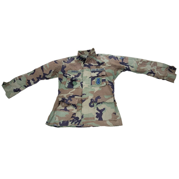 Other - Military Shirt Mens Size Medium US Army Woodland Camo Winter Cold Y2k Gorpcore